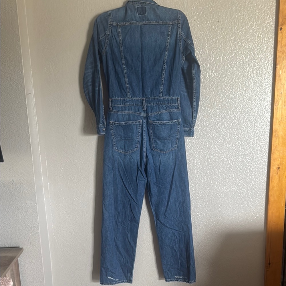 American Eagle Denim Jumpsuit - Picture 3 of 4